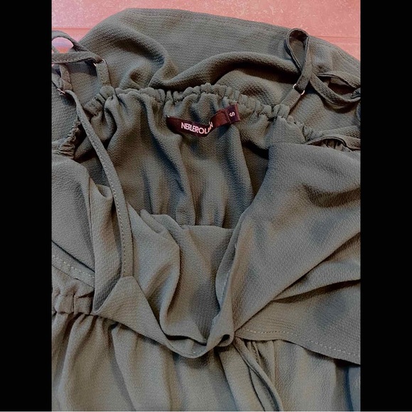 NERLEROLIAN Adjustable Strappy Split Midi Dress - Picture 4 of 4